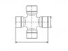 Junta universal Universal Joint:27200-83010