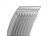 Correa acanalada en V V-Ribbed Belt:8PK1215